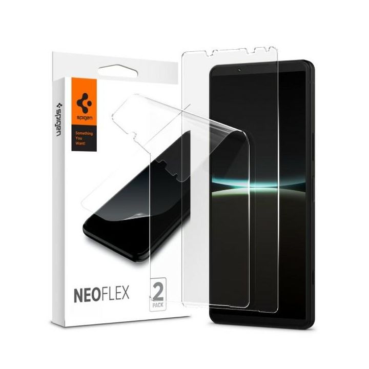 Spigen Folia Neo Flex Sony Xperia IV2szt aplikacja na mokro AFL05781 na NearMe.pl