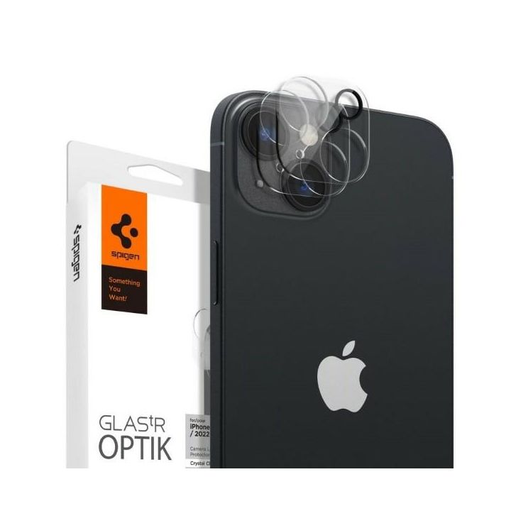 Spigen Optik.Tr Camera iPhone 14/14 PlusLens 2szt./2pcs przezroczysty/crystal clear AGL05229 na NearMe.pl