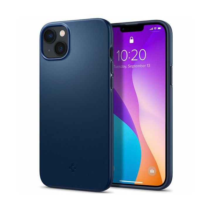 Spigen Thin Fit iPhone 14 Plus / 15 Plus6,7" granatowy/navy blue ACS04775 na NearMe.pl