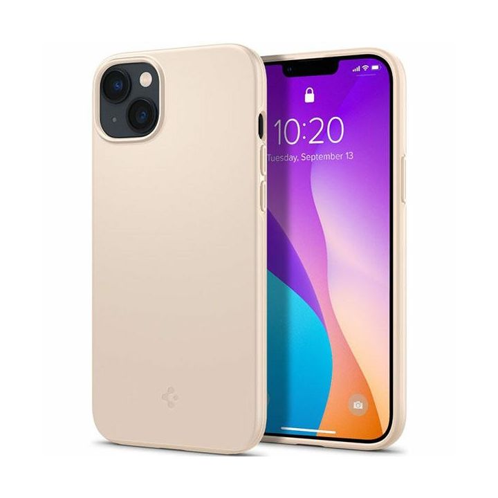 Spigen Thin Fit iPhone 14 Plus / 15 Plus6,7" beżowy/sand beige ACS04778 na NearMe.pl
