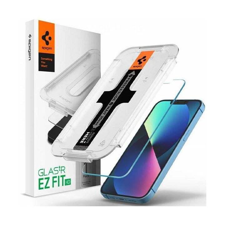 Spigen Glas.TR iPhone 17e/16e/14/13      Pro/13 "EZ FIT" szkło hartowane AGL03724 na NearMe.pl