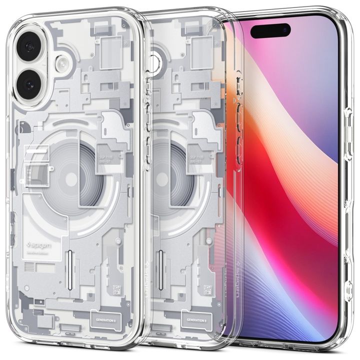 Etui Spigen Ultra Hybrid Mag MagSafe do  iPhone 17 zero one biały na NearMe.pl