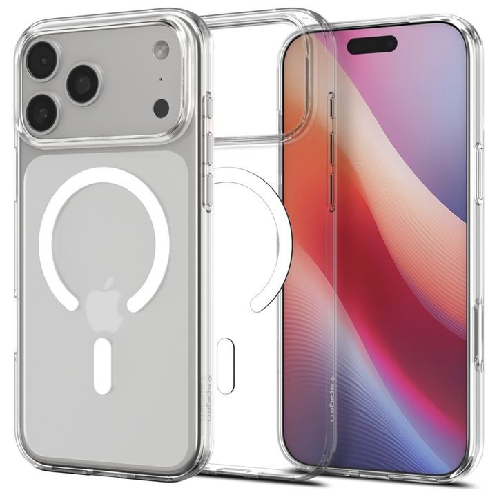 Etui Spigen Liquid Crystal MAG MagSafe   do iPhone 17 Pro Max biały na NearMe.pl