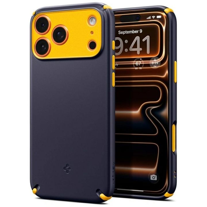 Etui Spigen Nano Pop Hybrid Mag MagSafe  do iPhone 17 Pro Max granatowy na NearMe.pl