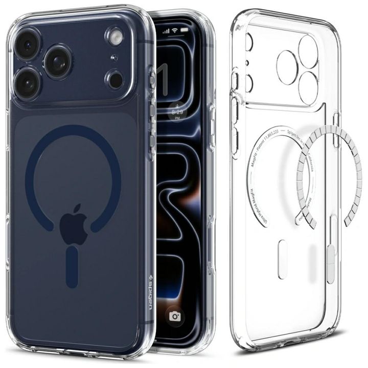 Etui Spigen Ultra Hybrid Mag MagSafe do  iPhone 17 Pro Max granatowy na NearMe.pl
