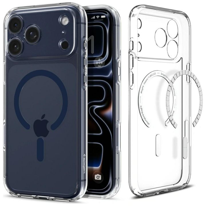 Etui Spigen Ultra Hybrid Mag MagSafe do  iPhone 17 Pro granatowy na NearMe.pl