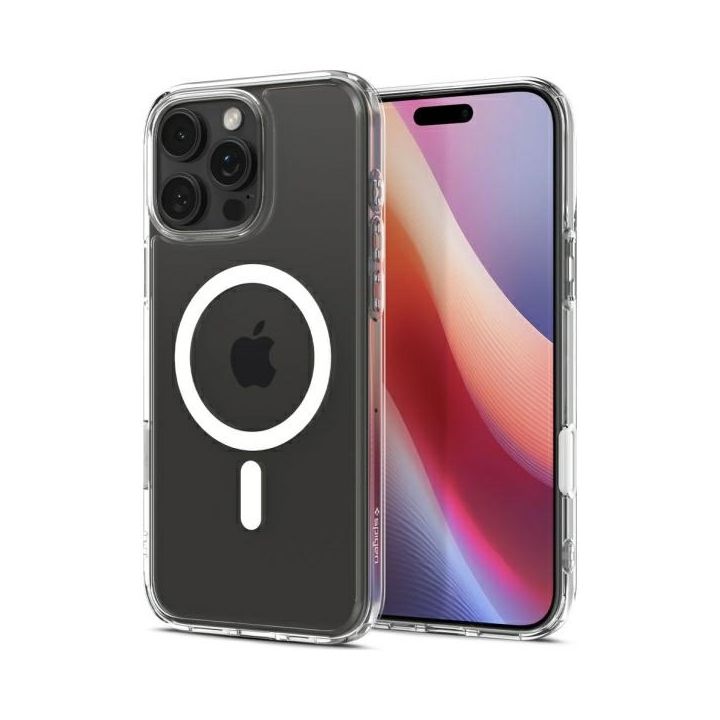 Spigen Ultra Hybrid "T" MAG iPhone 16    Pro 6.3" MagSafe biały/white ACS08512 na NearMe.pl