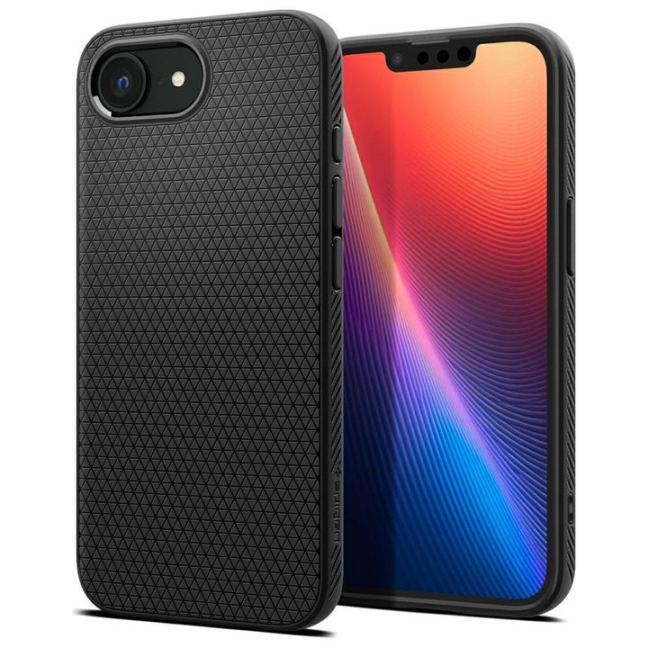 Etui Spigen Liquid Air do iPhone 16e /   17e czarny na NearMe.pl