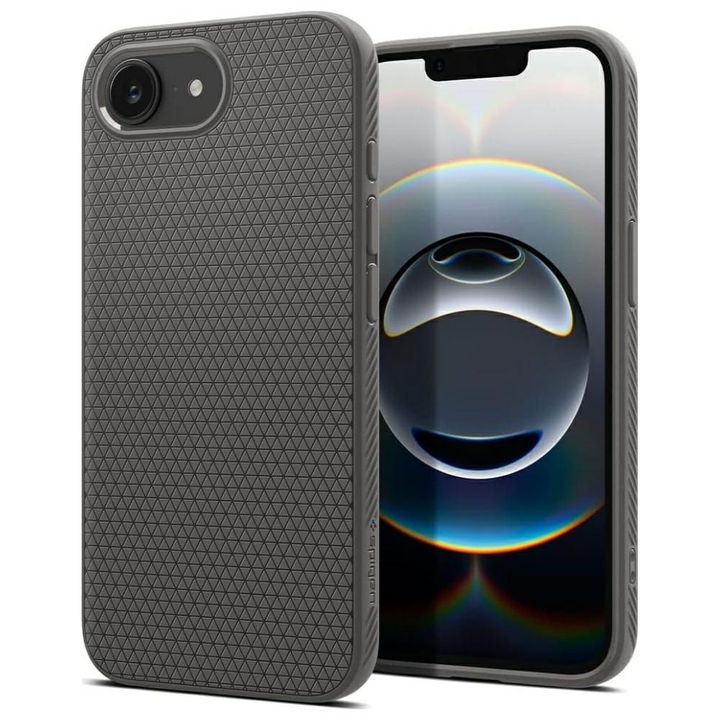 Etui Spigen Liquid Air do Apple iPhone   16e / 17e szary na NearMe.pl
