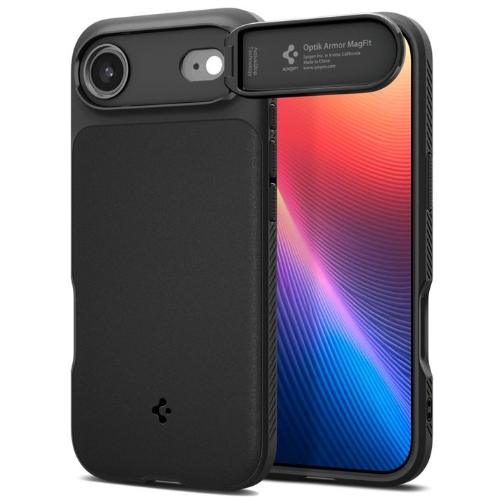 Etui Spigen Optik Armor Mag MagSafe do   iPhone Air czarny na NearMe.pl