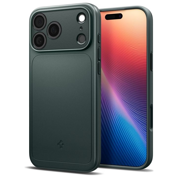 Etui Spigen Thin Fit MAG MagSafe do      iPhone 17 Pro zielony na NearMe.pl