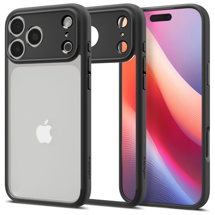 Etui Spigen Ultra Hybrid do Apple iPhone 17 Pro Max czarny na NearMe.pl