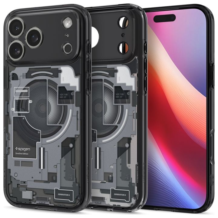 Etui Spigen Ultra Hybrid Mag MagSafe do  iPhone 17 Pro Max zero one czarny na NearMe.pl