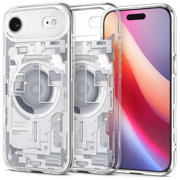 Etui Spigen Ultra Hybrid Mag MagSafe do  iPhone Air zero one biały na NearMe.pl