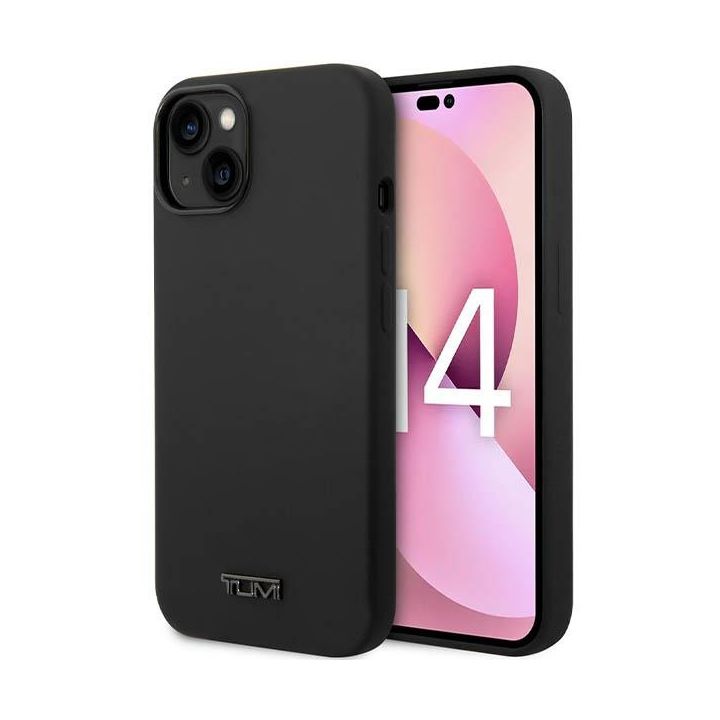 Tumi TUHCP14SSK iPhone 14 / 15 / 136,1" czarny/black hardcase Liquid Silicone na NearMe.pl