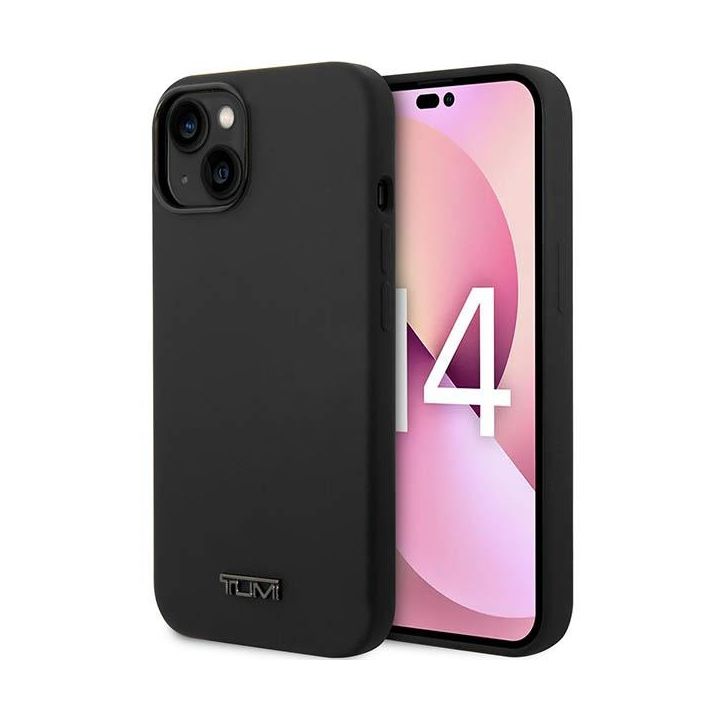Tumi TUHCP14MSK iPhone 14 Plus / 15 Plus6,7" czarny/black hardcase Liquid Silicone na NearMe.pl