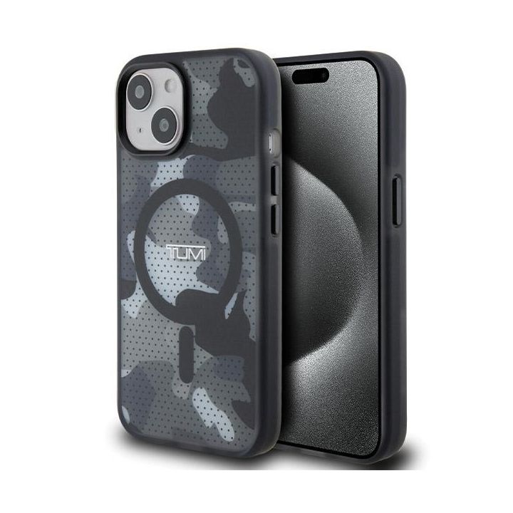 Tumi TUHMP15STCAMK iPhone 15 / 14 / 136.1" czarny/black hardcase Frosted Camo Print MagSafe na NearMe.pl