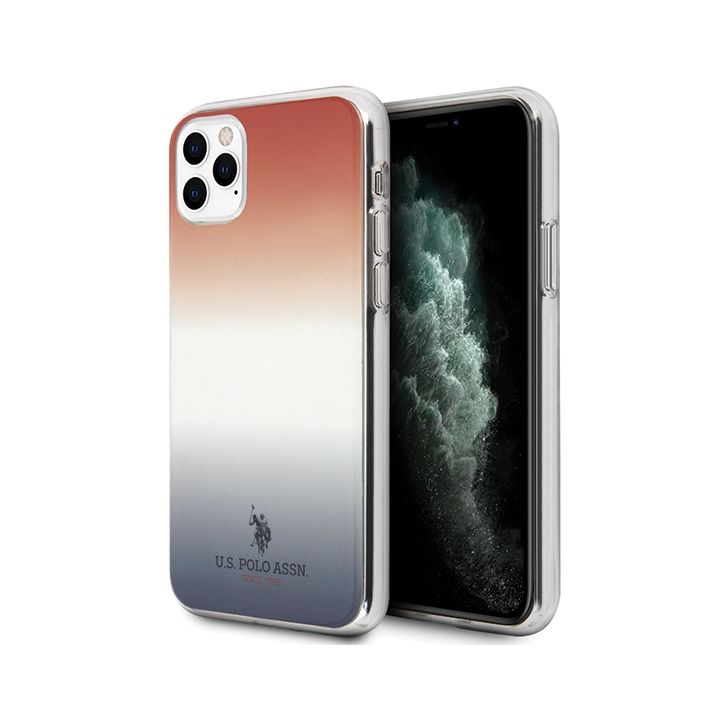 US Polo USHCN58TRDGRB iPhone 11 Proczerwono-niebieski/blue&red Gradient Pattern Collection na NearMe.pl