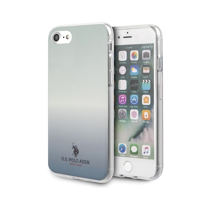 US Polo USHCI8TRDGLB iPhone 7/8/SE 2020/ SE 2022 niebieski/blue Gradient Pattern Collection na NearMe.pl