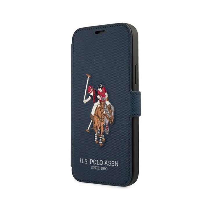 US Polo USFLBKP12LPUGFLNV iPhone 12 ProMax 6,7" granatowy/navy book Polo Embroidery Collection na NearMe.pl