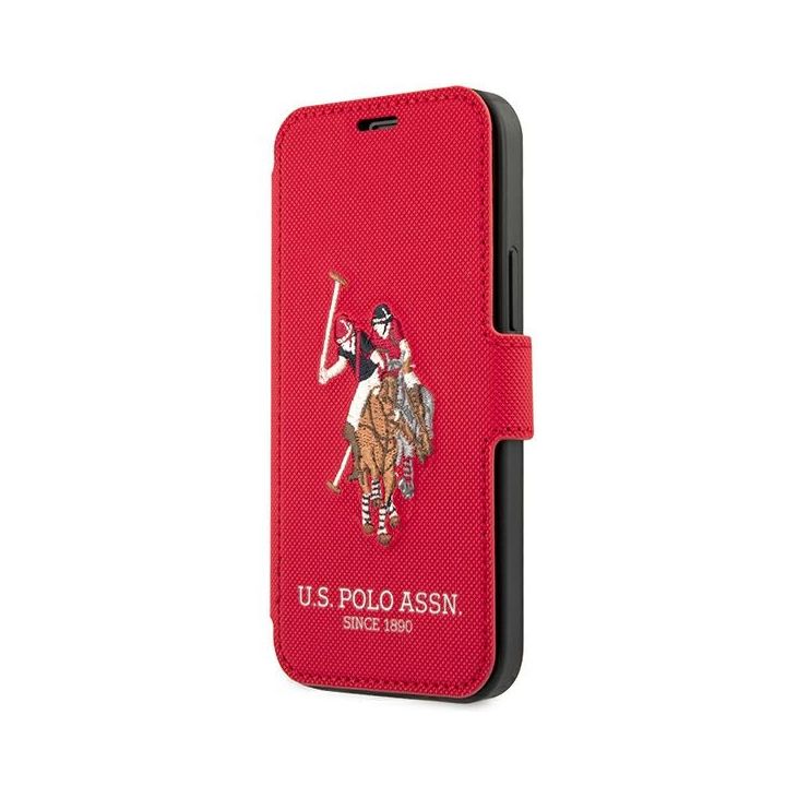 US Polo USFLBKP12MPUGFLRE iPhone 12/12Pro 6,1" czerwony/red book Polo Embroidery Collection na NearMe.pl