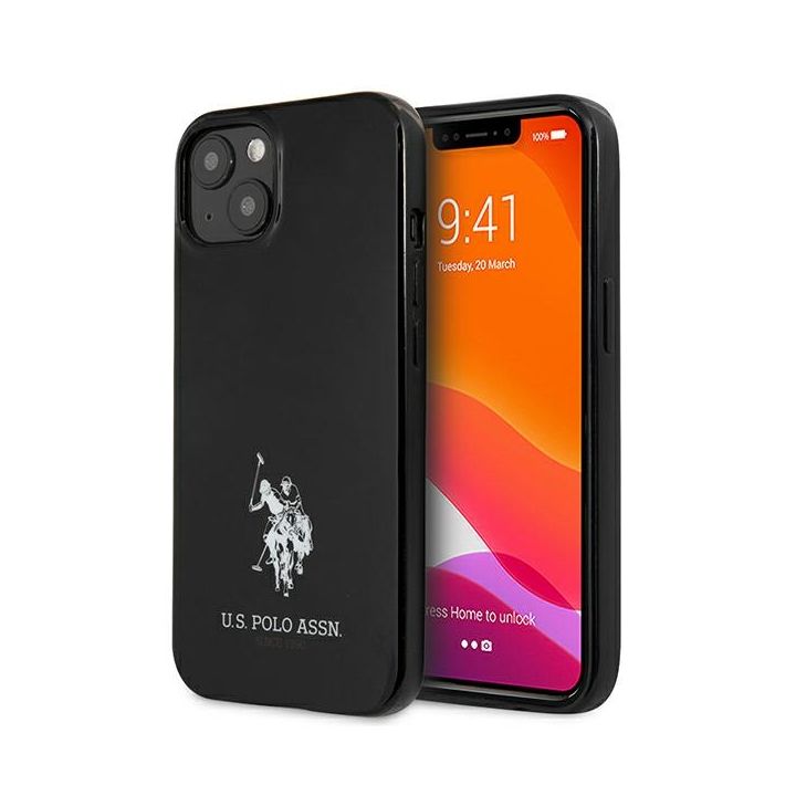 US Polo USHCP13SUMHK iPhone 13 mini 5,4" czarny/black hardcase Horses Logo na NearMe.pl