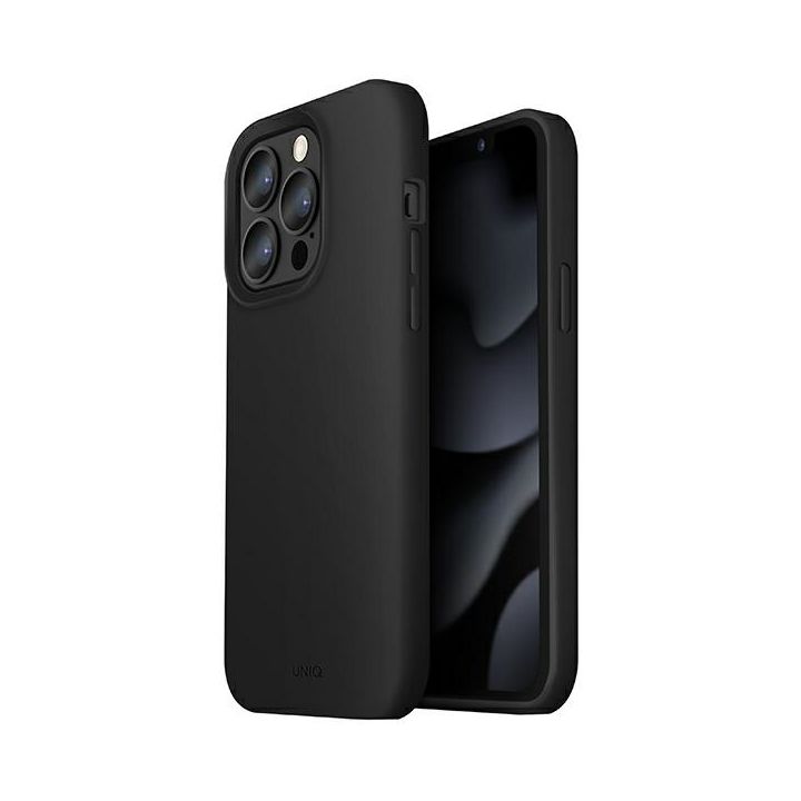 UNIQ etui Lino iPhone 13 Pro / 13 6,1"czarny/ink black na NearMe.pl