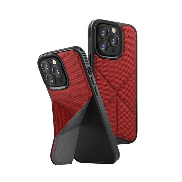 UNIQ etui Transforma iPhone 13 Pro Max6,7" czerwony/coral red MagSafe na NearMe.pl