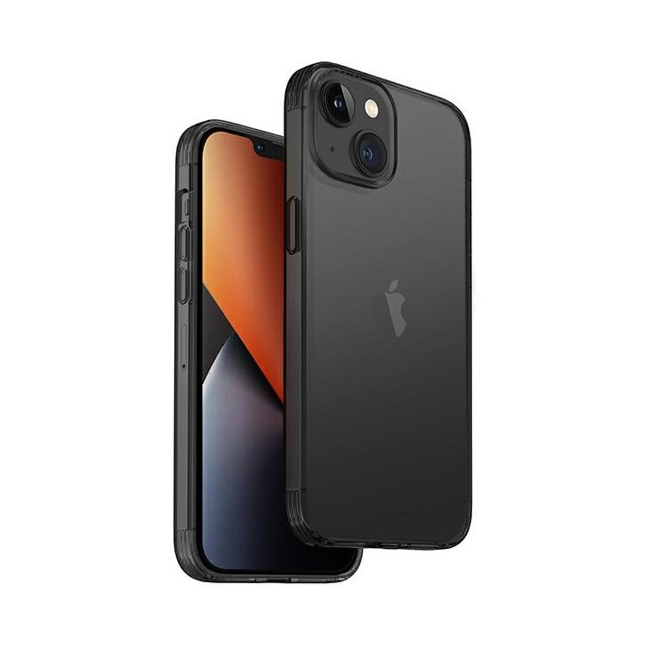 UNIQ etui Air Fender iPhone 14 Plus / 15Plus 6.7" szary/smoked grey tinted na NearMe.pl