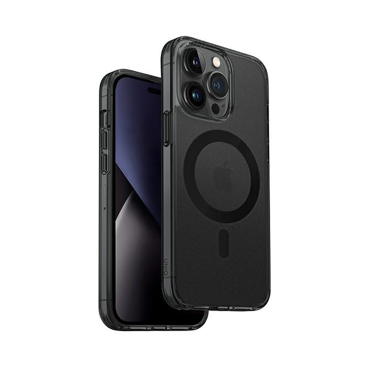 UNIQ etui LifePro Xtreme iPhone 14 ProMax 6,7" Magclick Charging czarny/smoke frost na NearMe.pl