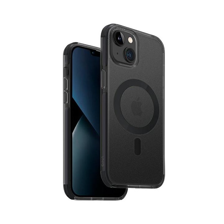 UNIQ etui Combat iPhone 14 6,1" Magclick Charging czarny/charcoal na NearMe.pl