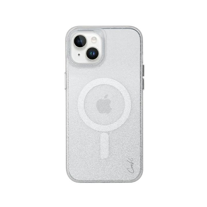 UNIQ etui Coehl Lumino iPhone 14 Plus/ 15 Plus 6.7" srebrny/sparkling silver na NearMe.pl
