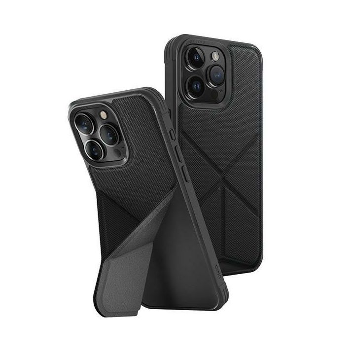 UNIQ etui Transforma iPhone 15 Pro 6.1" Magclick Charging czarny/ebony black na NearMe.pl