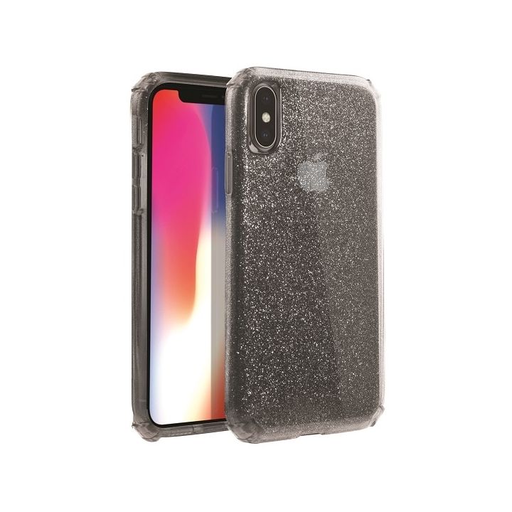 UNIQ etui Clarion Tinsel iPhone Xs Maxczarny/vapour smoke na NearMe.pl