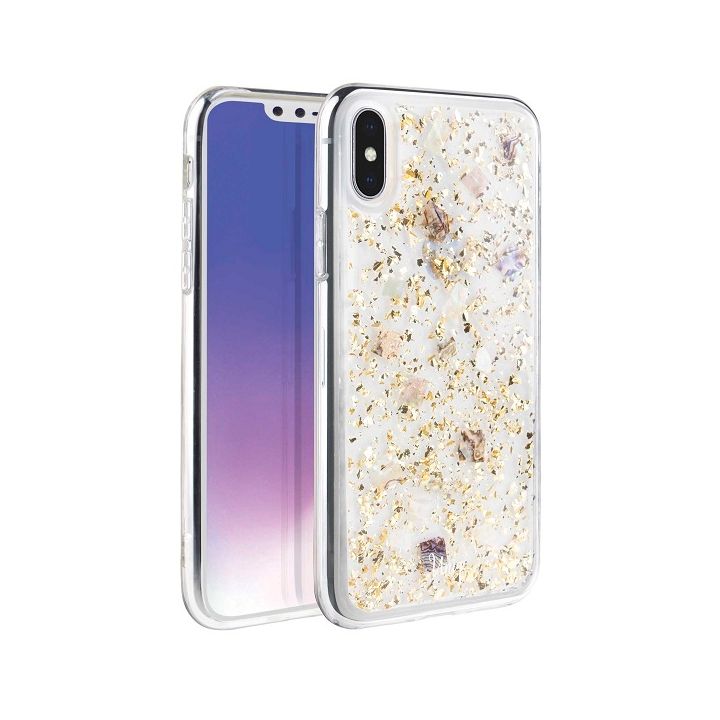 UNIQ etui Lumence Clear iPhone Xs Maxzłoty/Champagne gold na NearMe.pl