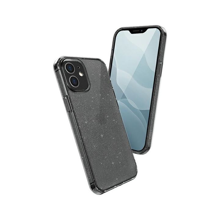 UNIQ etui LifePro Tinsel iPhone 12 mini5,4" czarny/vapour smoke na NearMe.pl