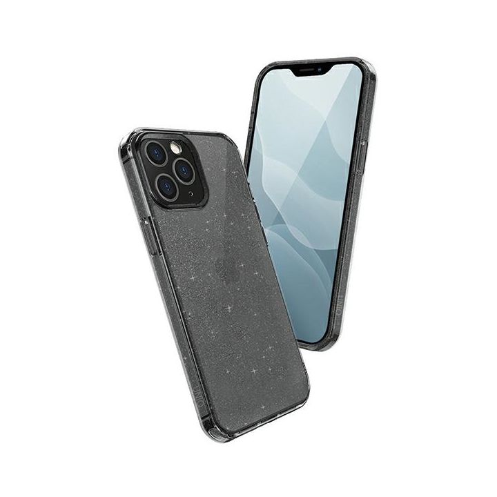 UNIQ etui LifePro Tinsel iPhone 12 ProMax 6,7" czarny/vapour smoke na NearMe.pl