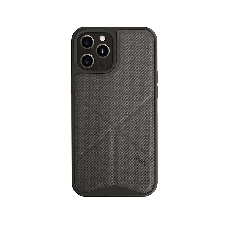 UNIQ etui Transforma iPhone 12 Pro Max6,5" szary/charcoal grey na NearMe.pl