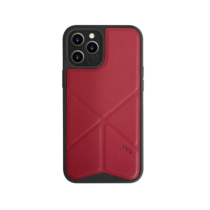 UNIQ etui Transforma iPhone 12 Pro Max6,5" czerwony/red na NearMe.pl