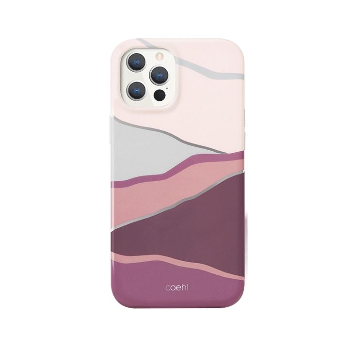 UNIQ etui Coehl Ciel iPhone 12/12 Pro6,1" różowy/sunset pink na NearMe.pl
