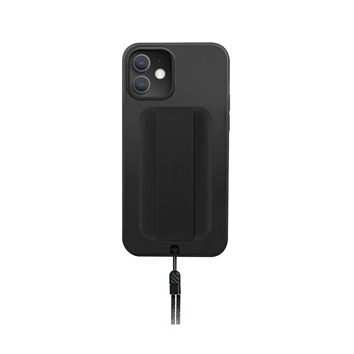 UNIQ etui Heldro iPhone 12 mini 5,4"czarny/midnight black Antimicrobial na NearMe.pl
