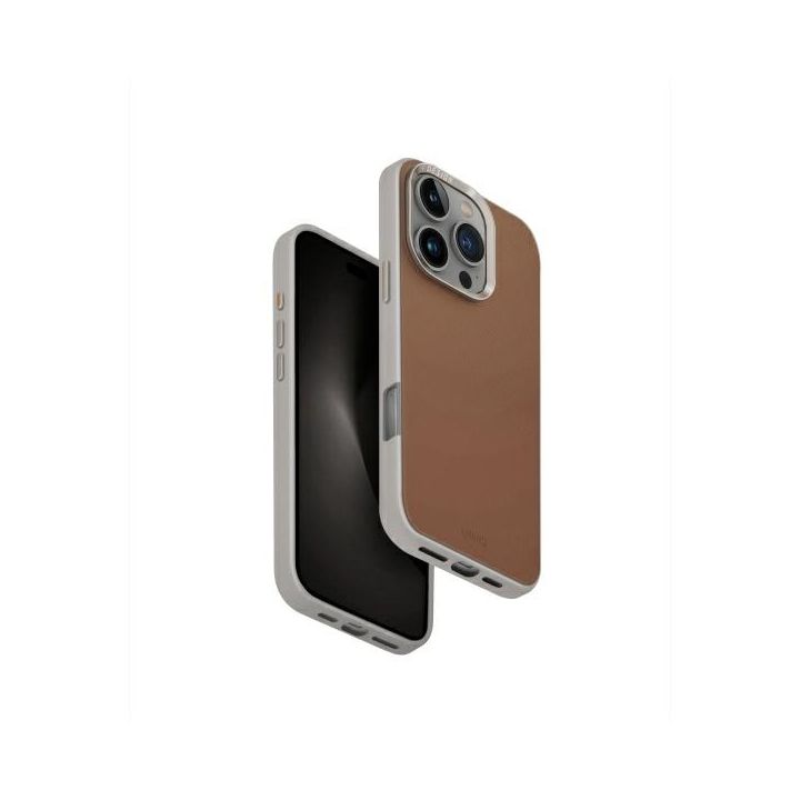 UNIQ etui Lyden DS iPhone 16 Pro 6.3"    Magclick Charging karmelowy/carmel-ivory na NearMe.pl
