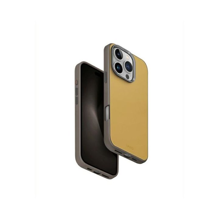 UNIQ etui Lyden DS iPhone 16 Pro 6.3"    Magclick Charging żółto-szary/yellow-grey na NearMe.pl