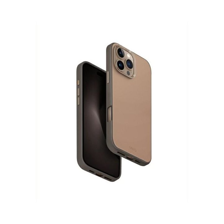 UNIQ etui Lyden DS iPhone 16 Pro Max     6.9" Magclick Charging brązowo-szary/brown-flint grey na NearMe.pl