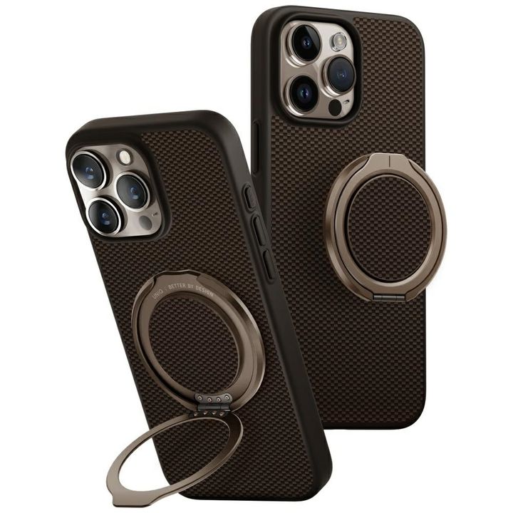 Etui UNIQ Keva Air do iPhone 16 Pro Max  Magclick Charging GripFit brązowy na NearMe.pl