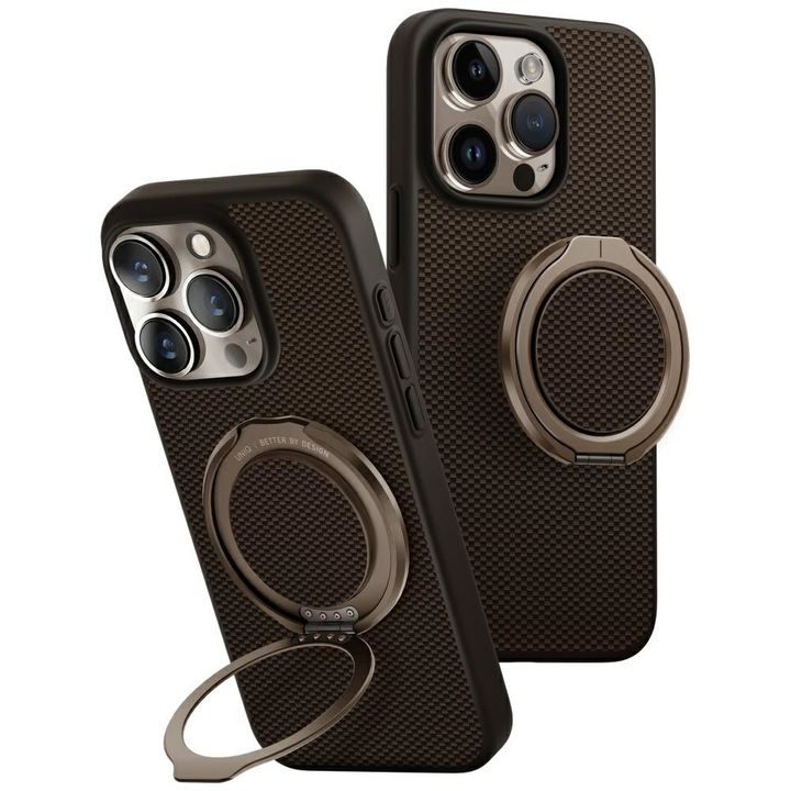 Etui UNIQ Keva Air do iPhone 16 Pro      Magclick Charging GripFit brązowy na NearMe.pl