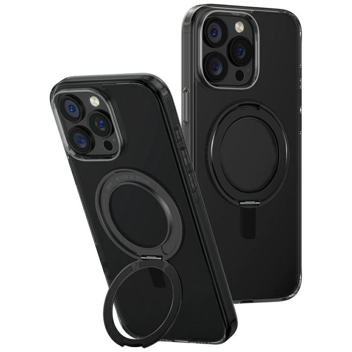 Etui UNIQ Swivix do iPhone 16 Pro Max    360 Rotating Kickstand czarny na NearMe.pl