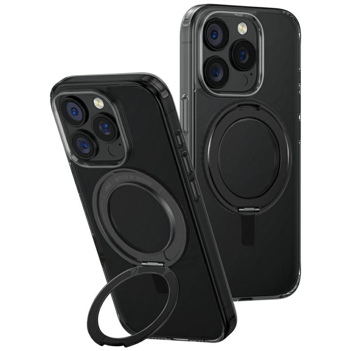 Etui UNIQ Swivix do iPhone 16 Pro 360    Rotating Kickstand czarny na NearMe.pl