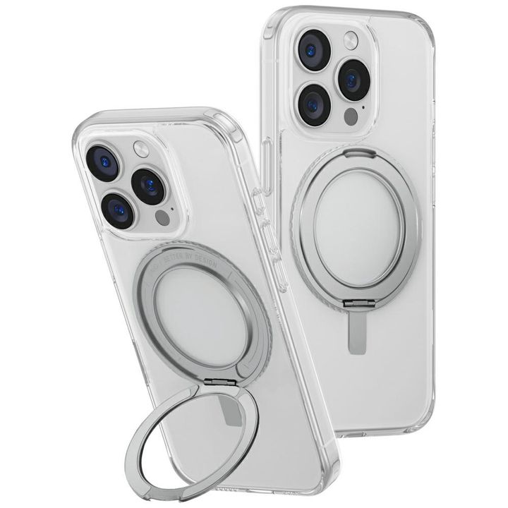Etui UNIQ Swivix do iPhone 16 Pro 360    Rotating Kickstand przezroczysty na NearMe.pl