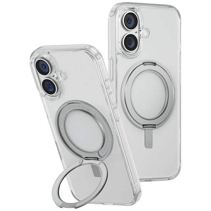 Etui UNIQ Swivix do iPhone 16 Plus 360   Rotating Kickstand przezroczysty na NearMe.pl